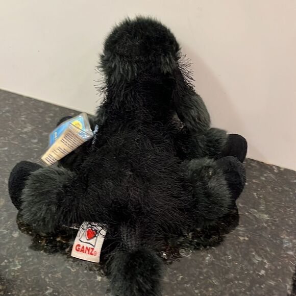 Ganz Webkinz Black Poodle Dog Stuffed Animal Plush Toy with Code - Picture 5 of 9